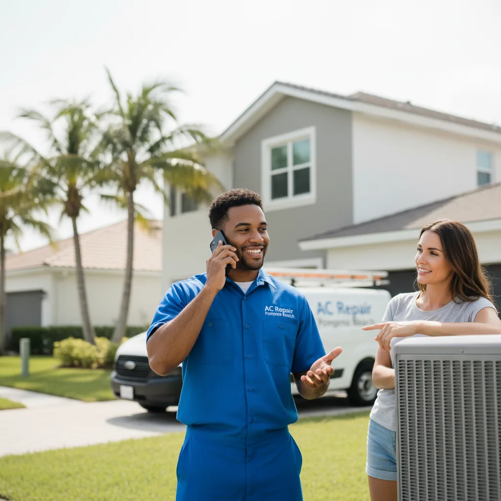 AC Repair Pompano Beach customer support in Triana